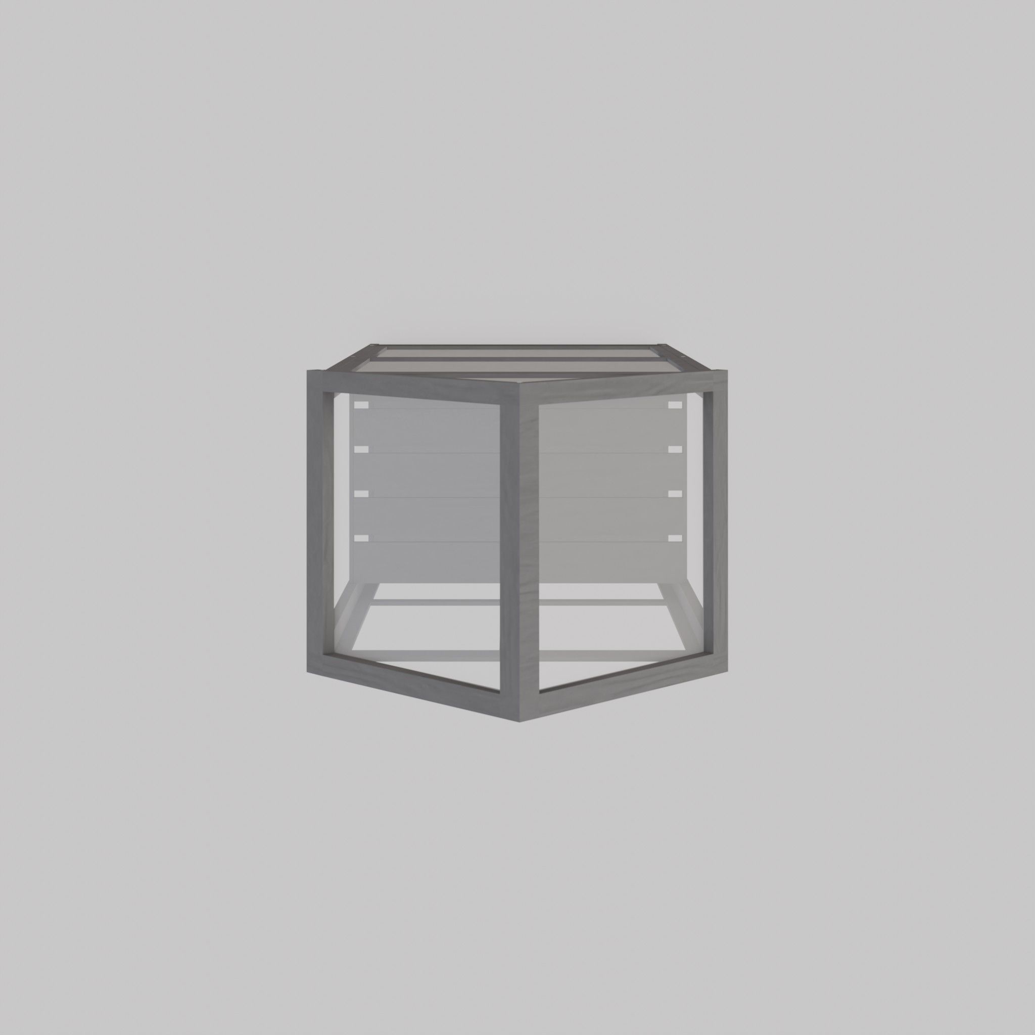 Amelia Balcony Greenhouse 3D Model Low-poly 3D model_4