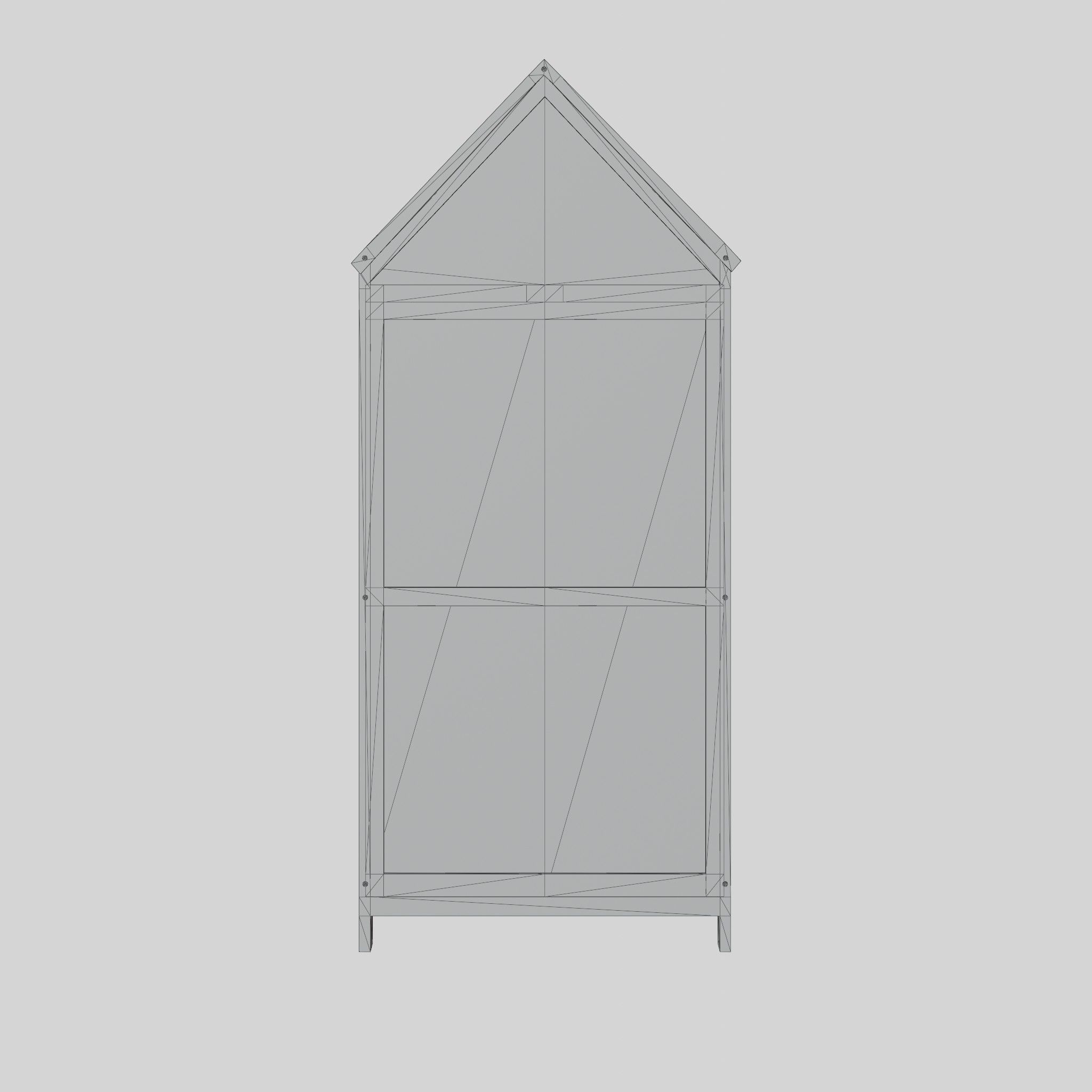 Amelia Balcony Greenhouse 3D Model Low-poly 3D model_5