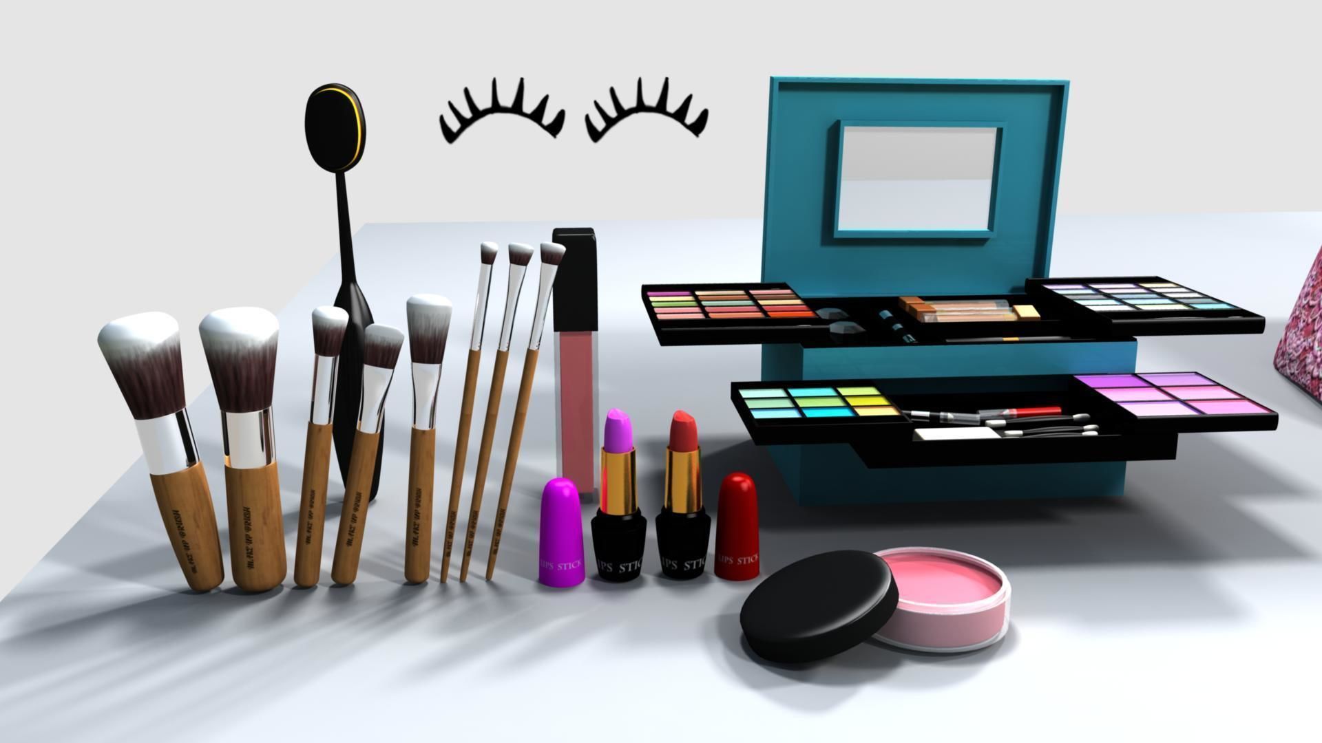 Barbie Doll 3D model_11