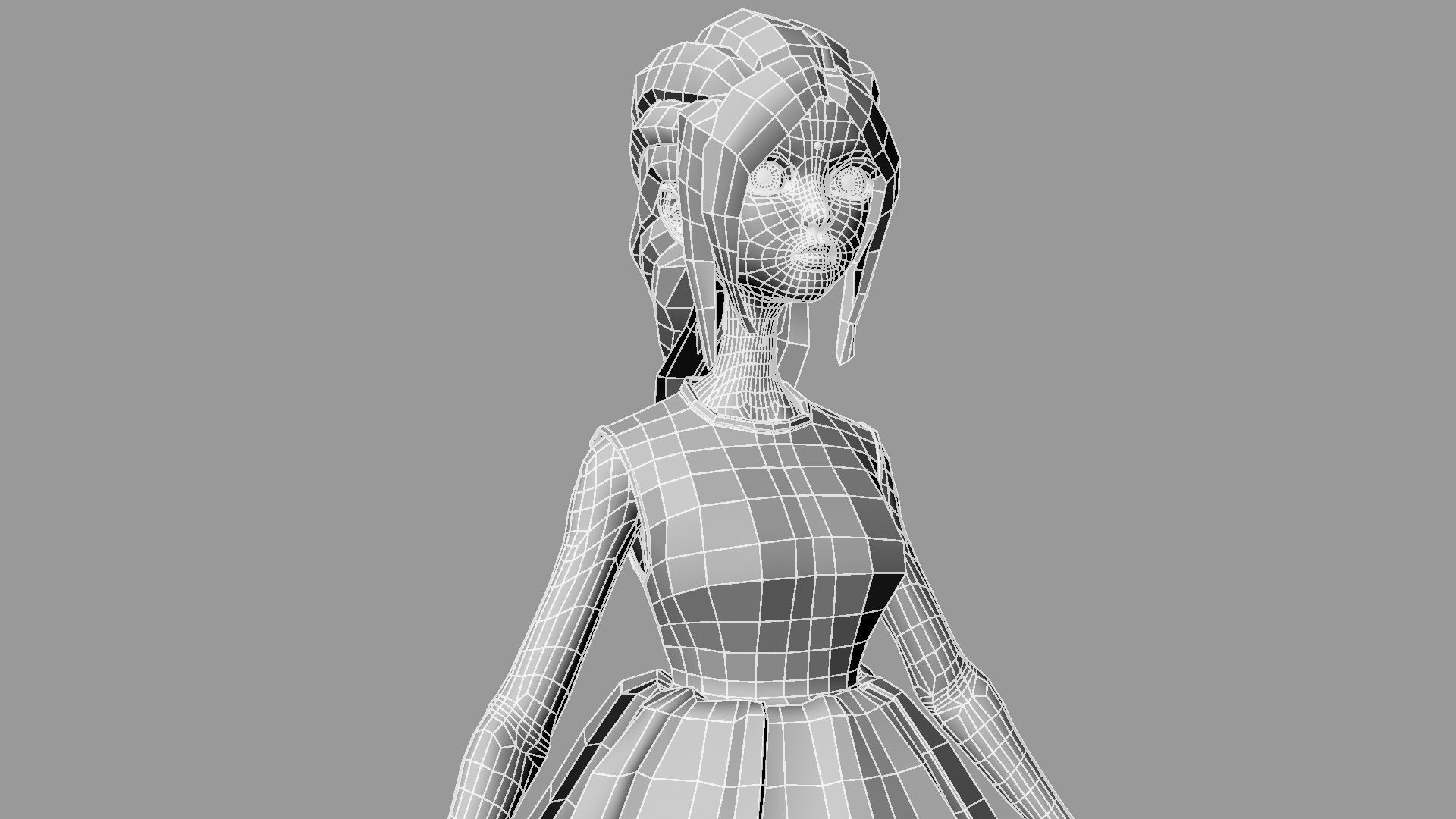 Barbie Doll 3D model_57