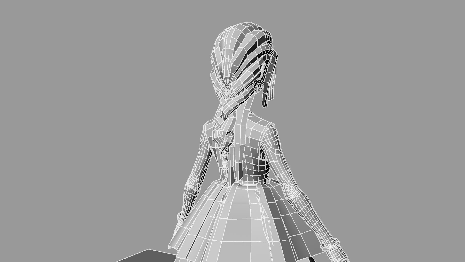 Barbie Doll 3D model_36