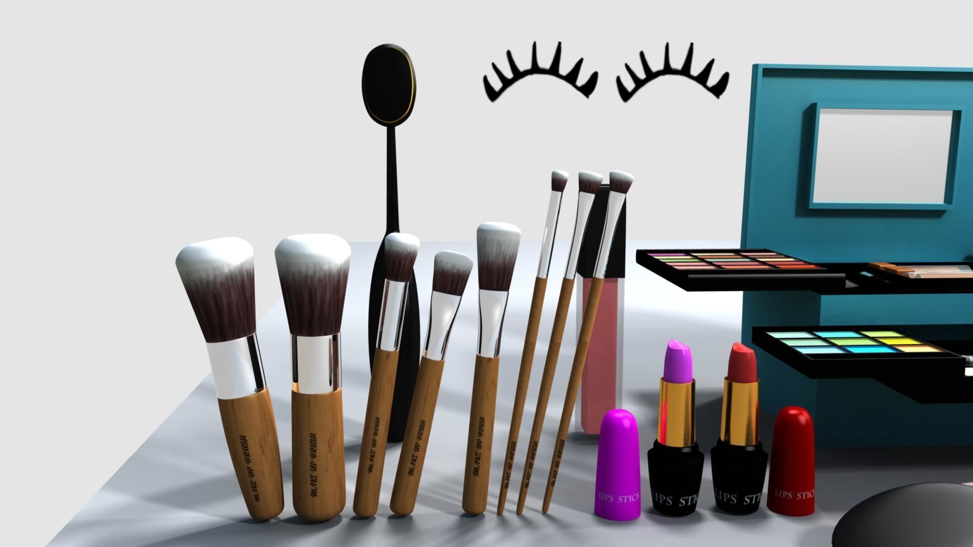 Barbie Doll 3D model_20