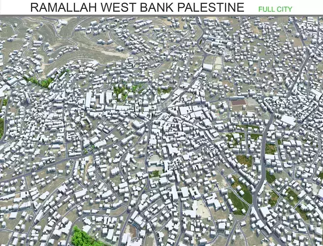 Ramallah West Bank Palestine 30km