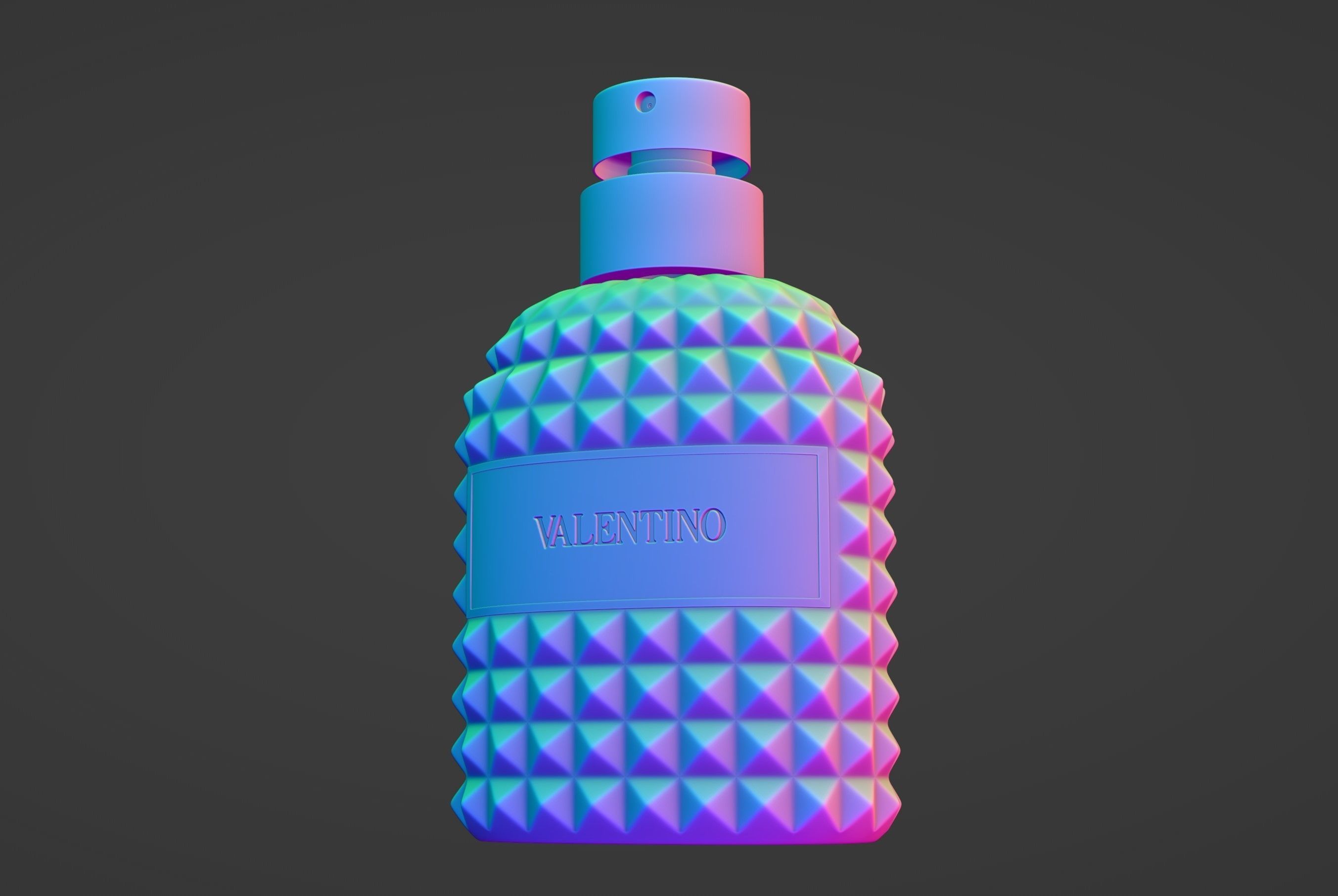 Valentino Uomo Intense 3D model | CGTrader