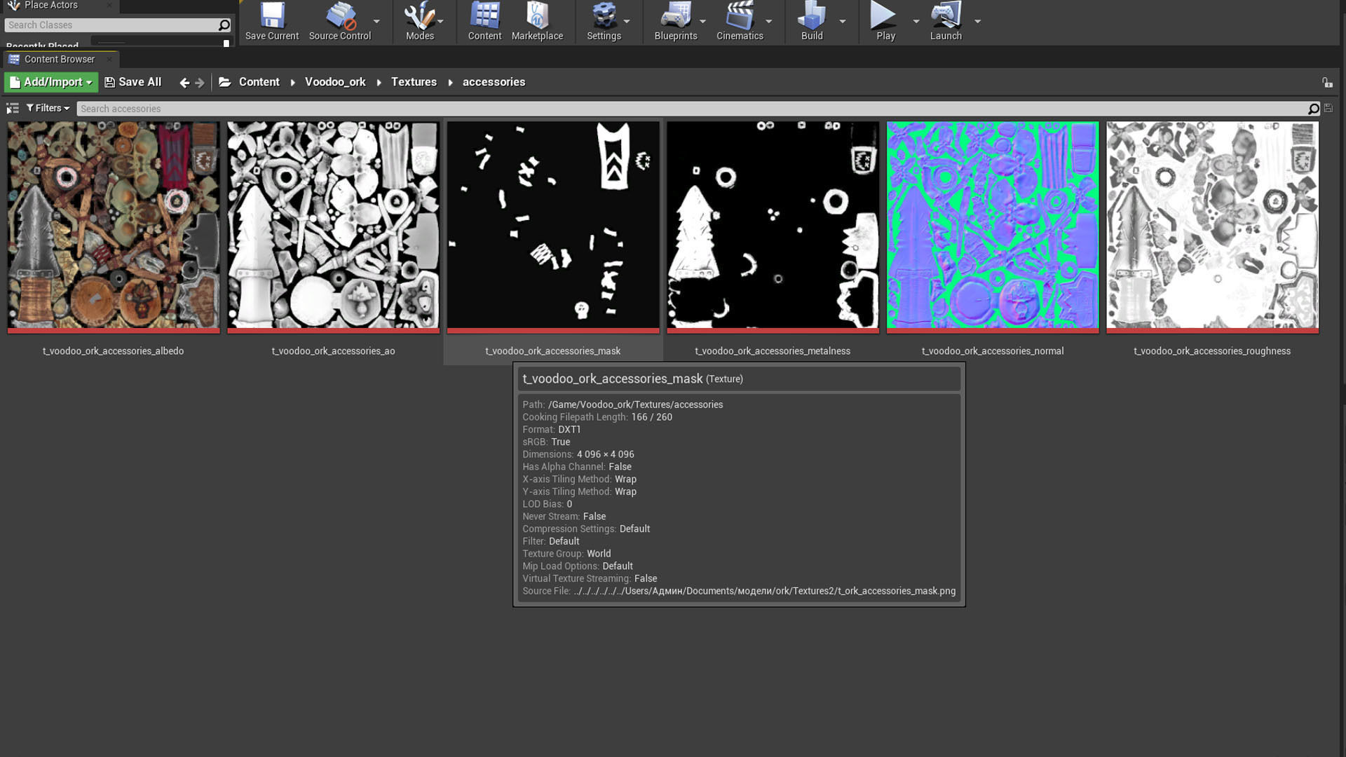 Voodoo orc Low-poly 3D model_39