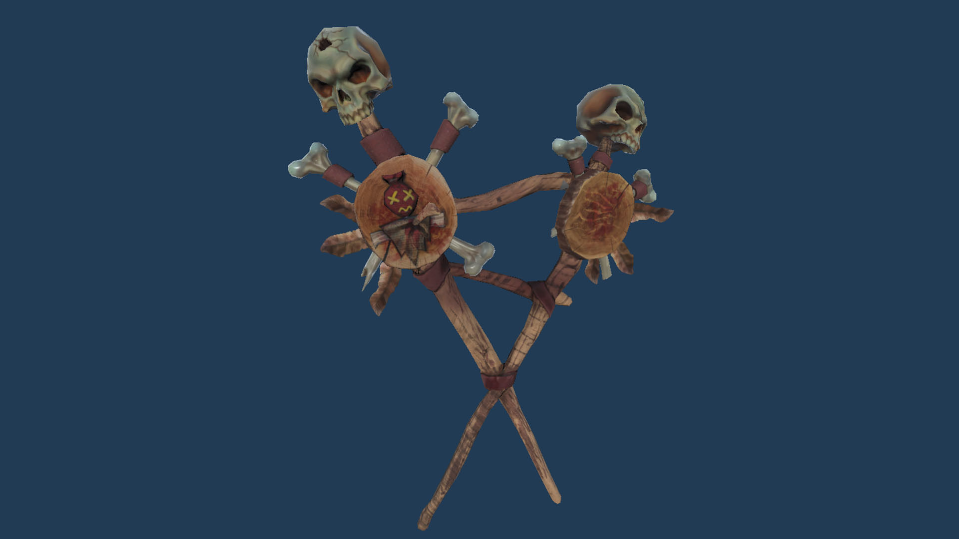 Voodoo orc Low-poly 3D model_11