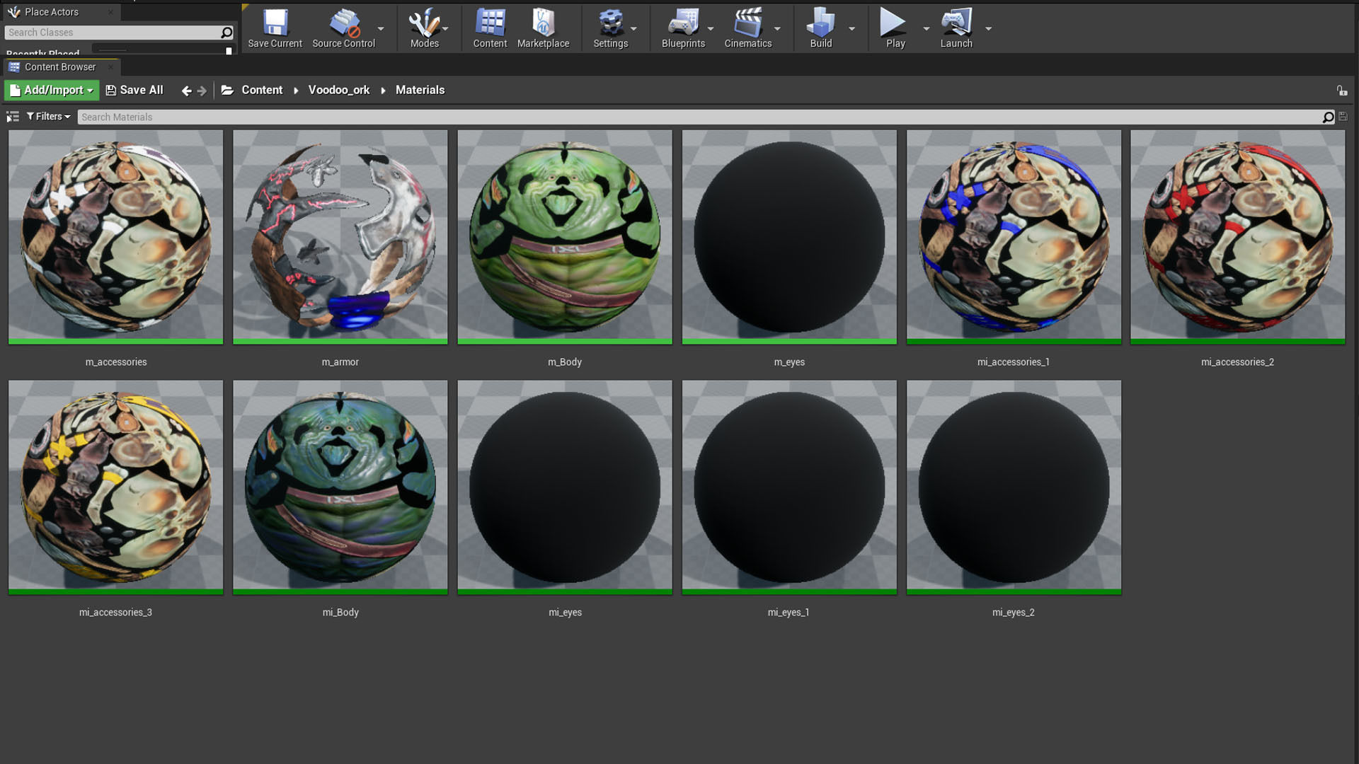 Voodoo orc Low-poly 3D model_40