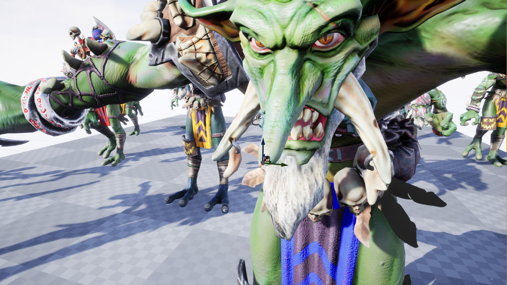 Voodoo orc Low-poly 3D model_22