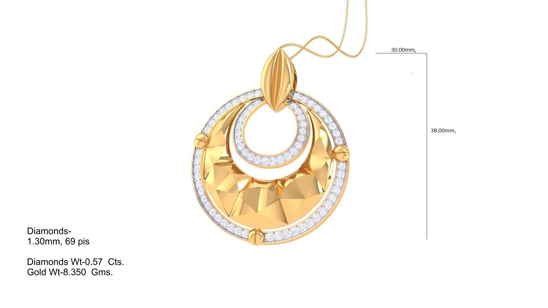 Earring Pendant Set 3dm STL OBJ FBX Renders Details 3D print model_7