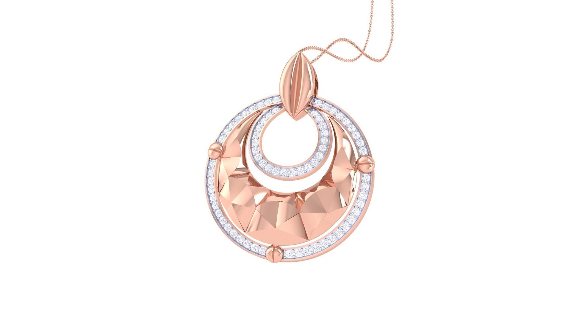 Earring Pendant Set 3dm STL OBJ FBX Renders Details 3D print model_6