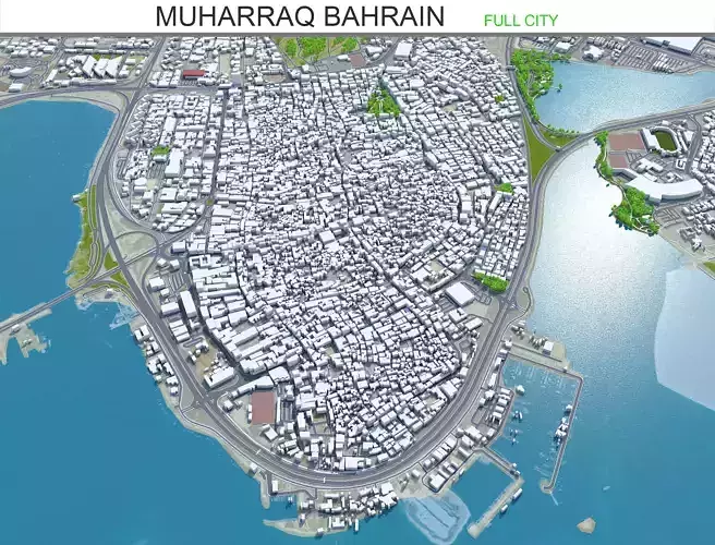 Muharraq Bahrain 20km