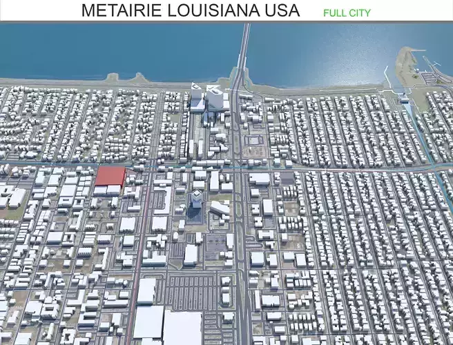 Metairie Louisiana USA 30km