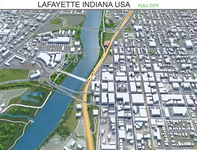 Lafayette Indiana USA 50km