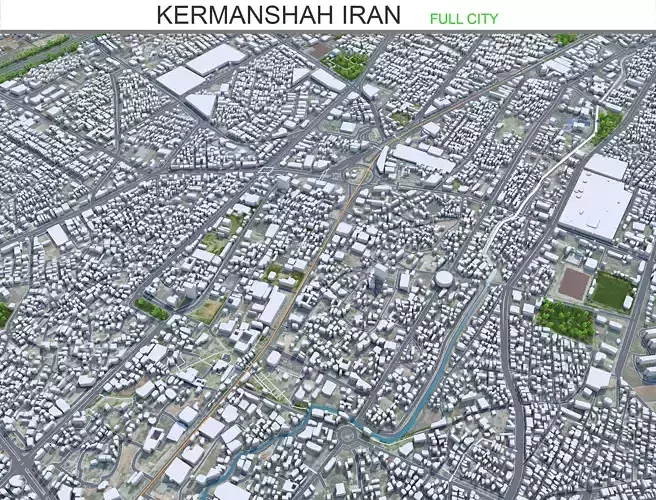 Kermanshah Iran 50km AI