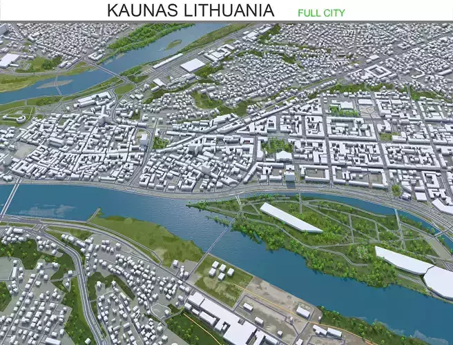 Kaunas Lithuania 50km