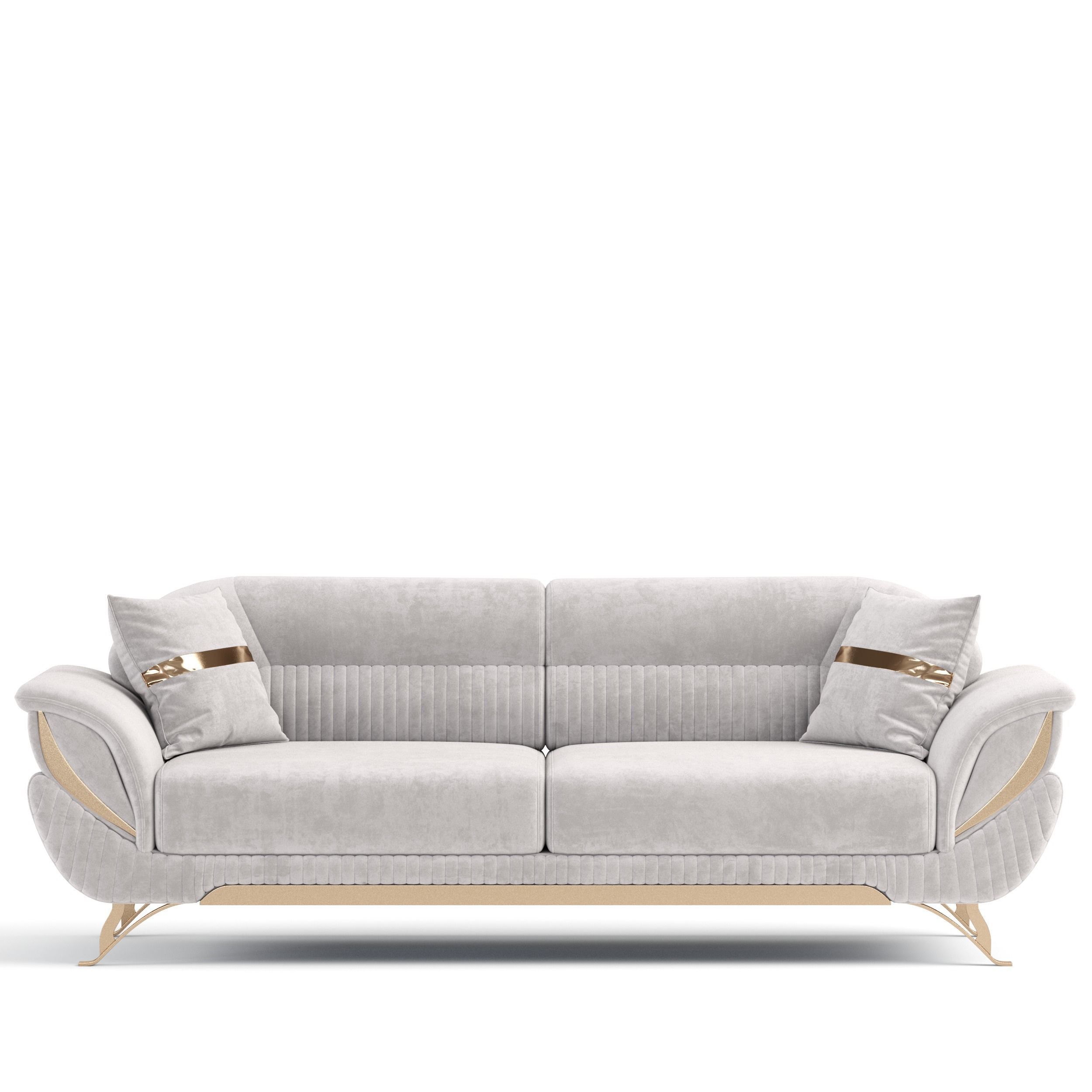 Sidneysal 97 Wide Extendable Sofa 3D model_4