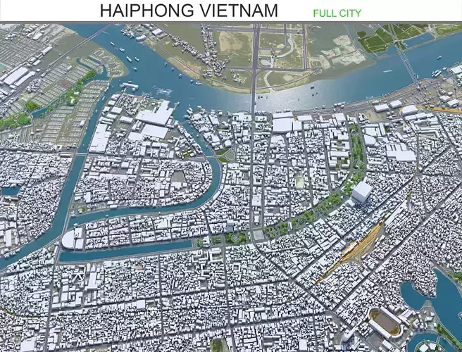 Haiphong Vietnam 30km