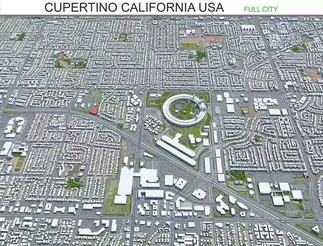 Cupertino California USA 20km