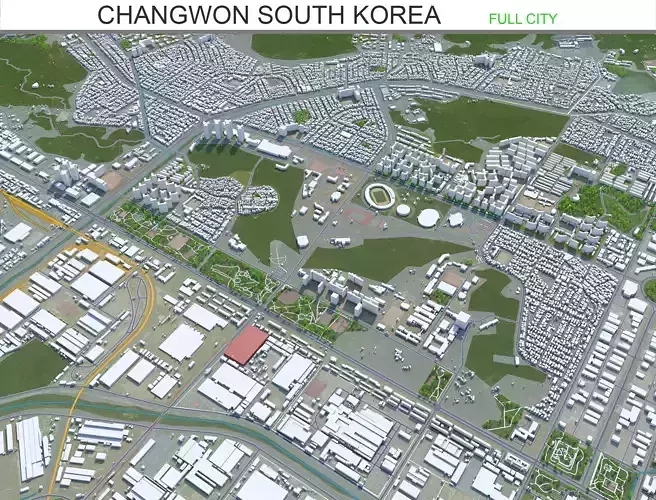 Changwon South Korea 30km
