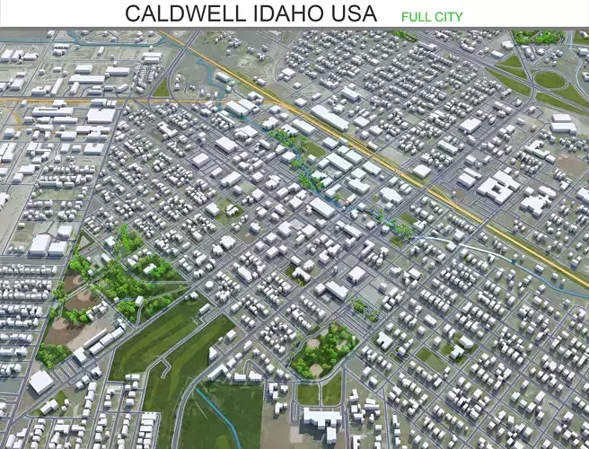 Caldwell Idaho USA 20km