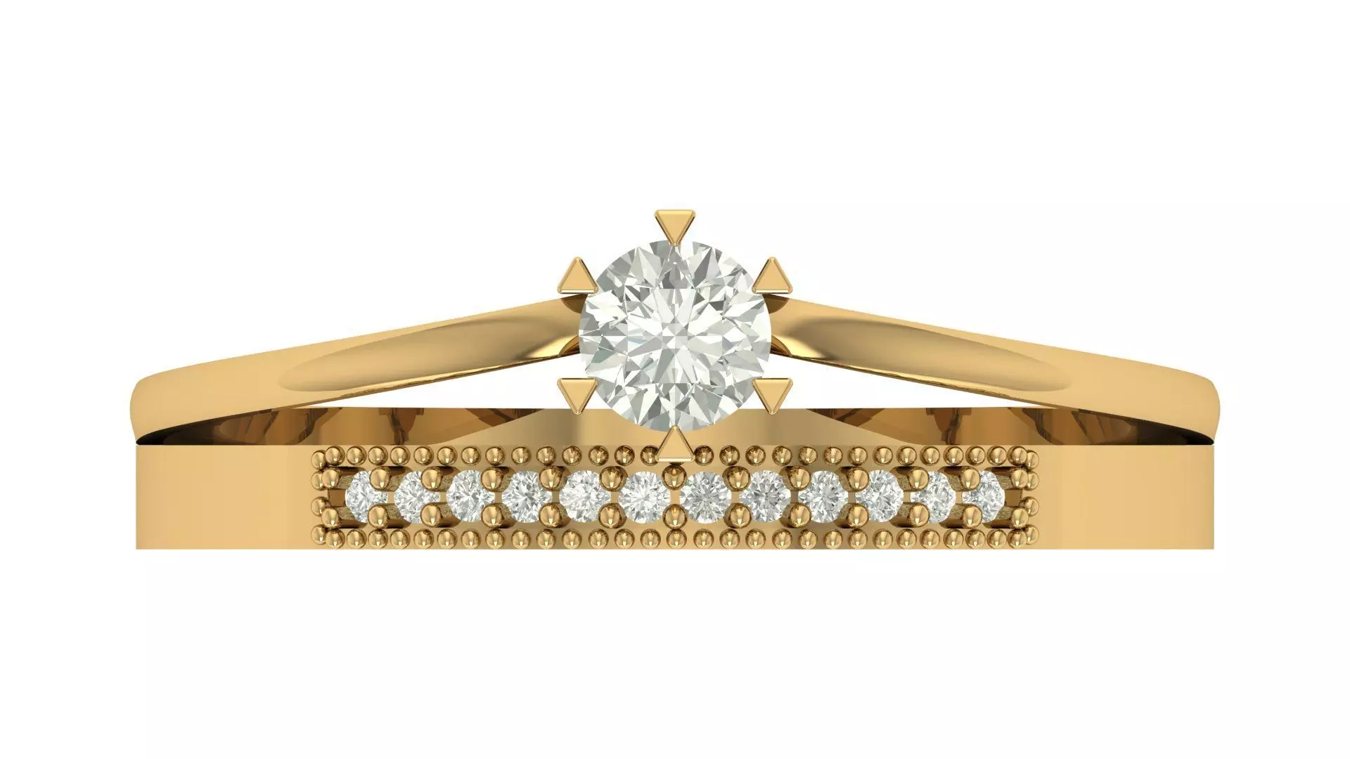 Engagement Ring Free 3D print model