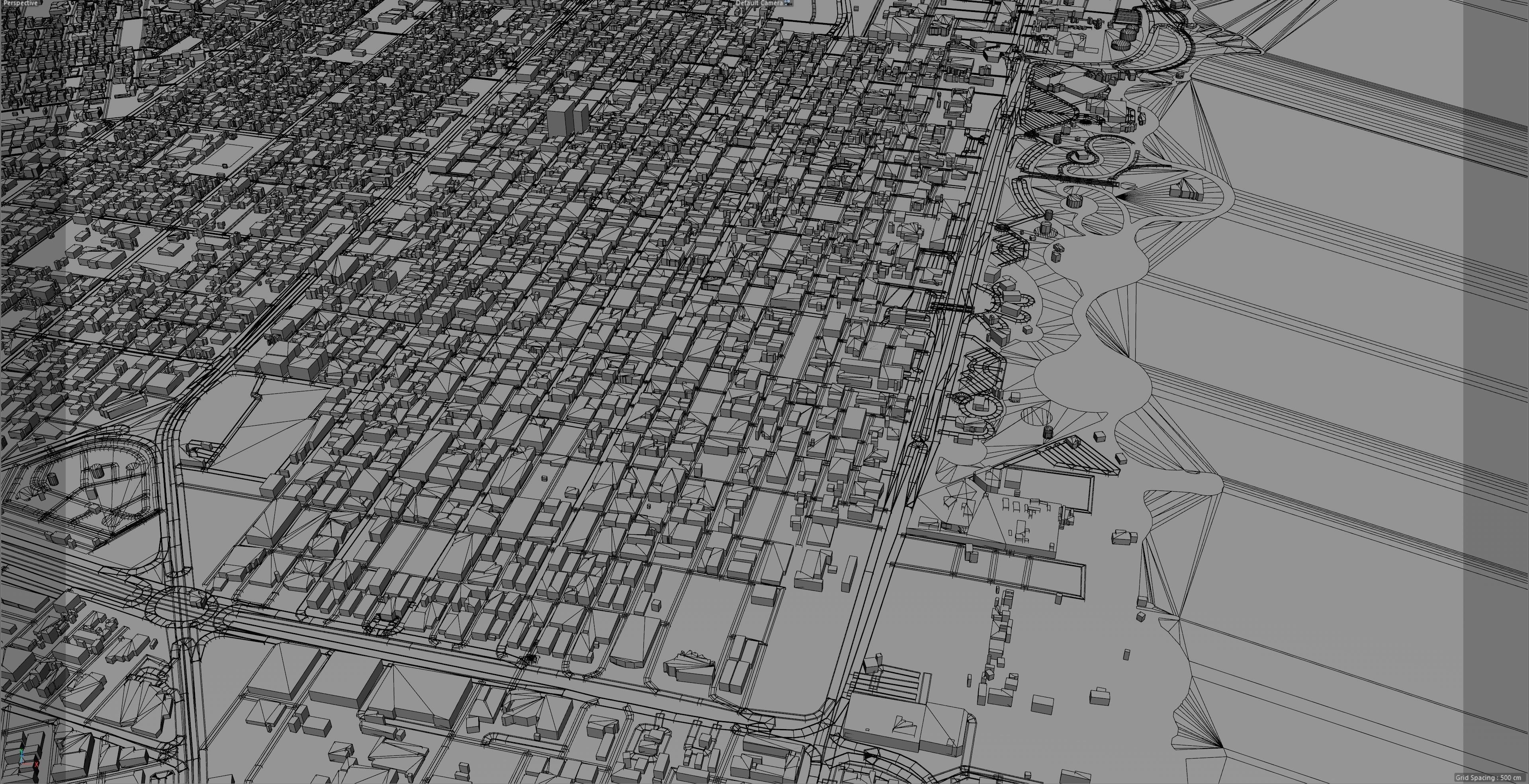 Al Khobar Saudi Arabia 50km Low-poly 3D model_9