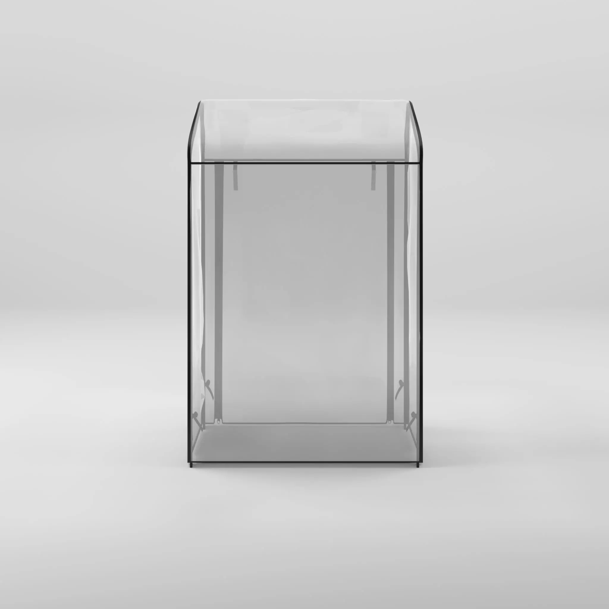 Plastic Green House 3D Model Low-poly 3D model_0