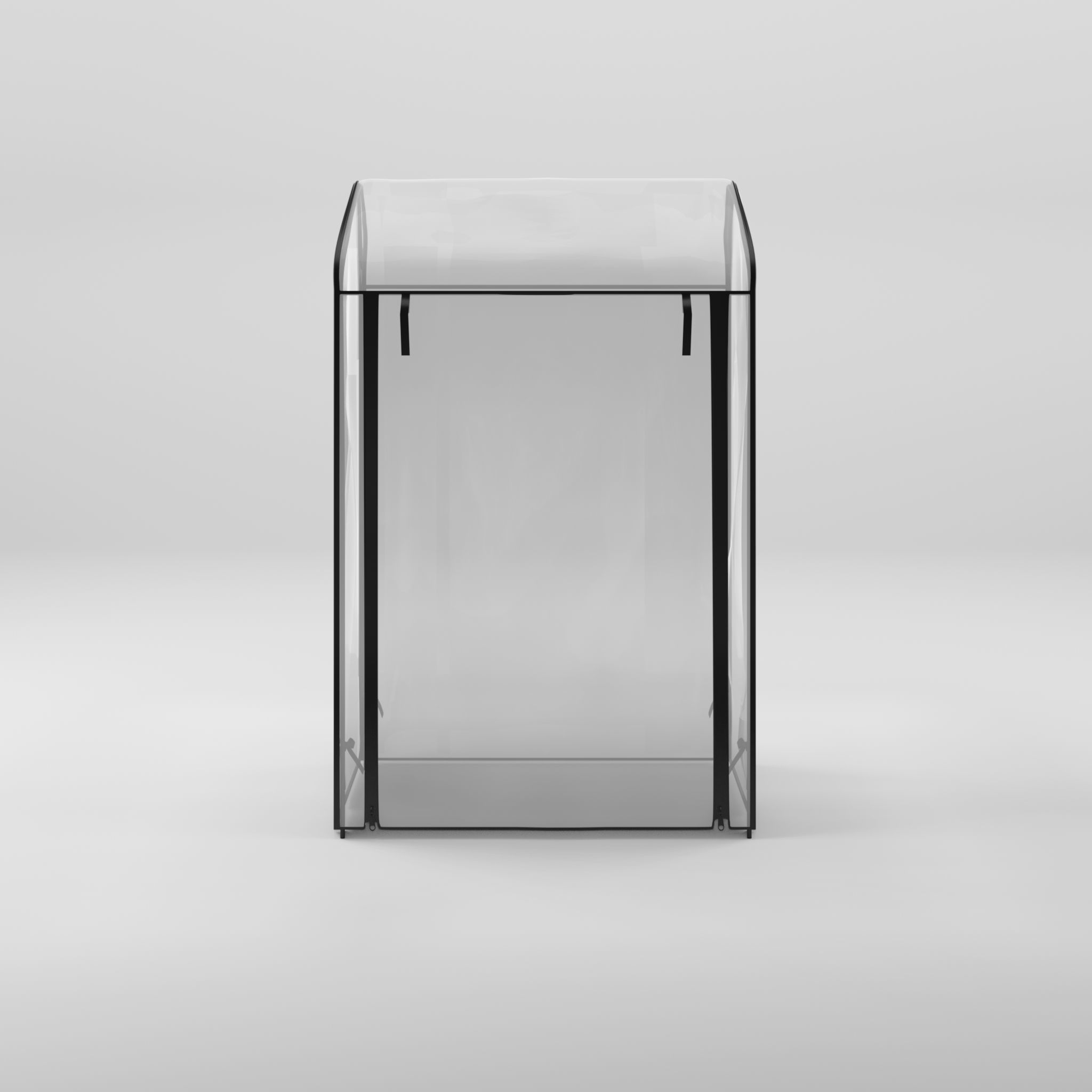 Plastic Green House 3D Model Low-poly 3D model_3