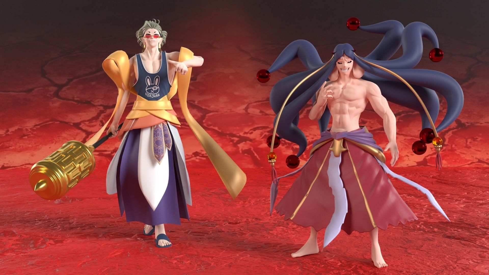 Buddha - Record of Ragnarok 3D model_4