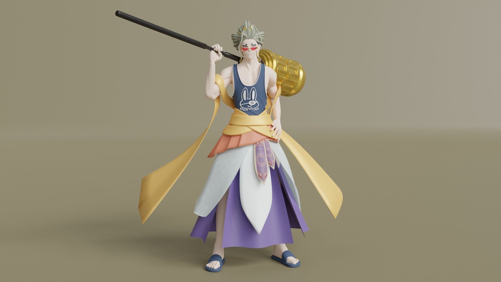 Buddha - Record of Ragnarok 3D model_2