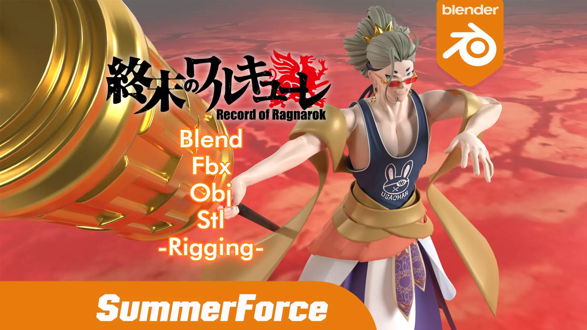 Buddha - Record of Ragnarok 3D model_0