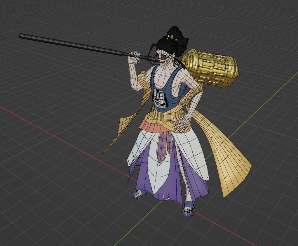 Buddha - Record of Ragnarok 3D model_7