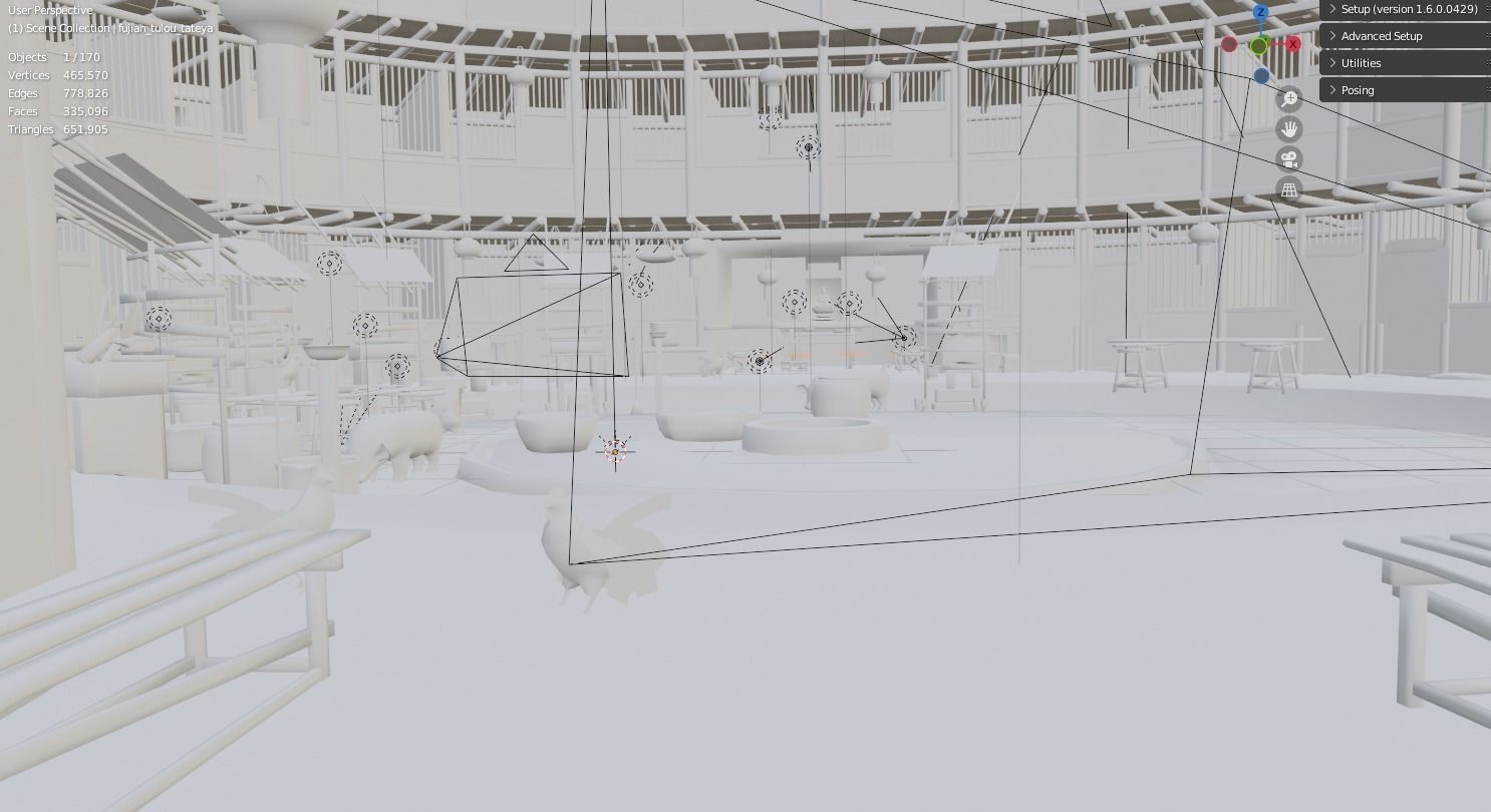 Yongding Hakka Tulou 3D model_7