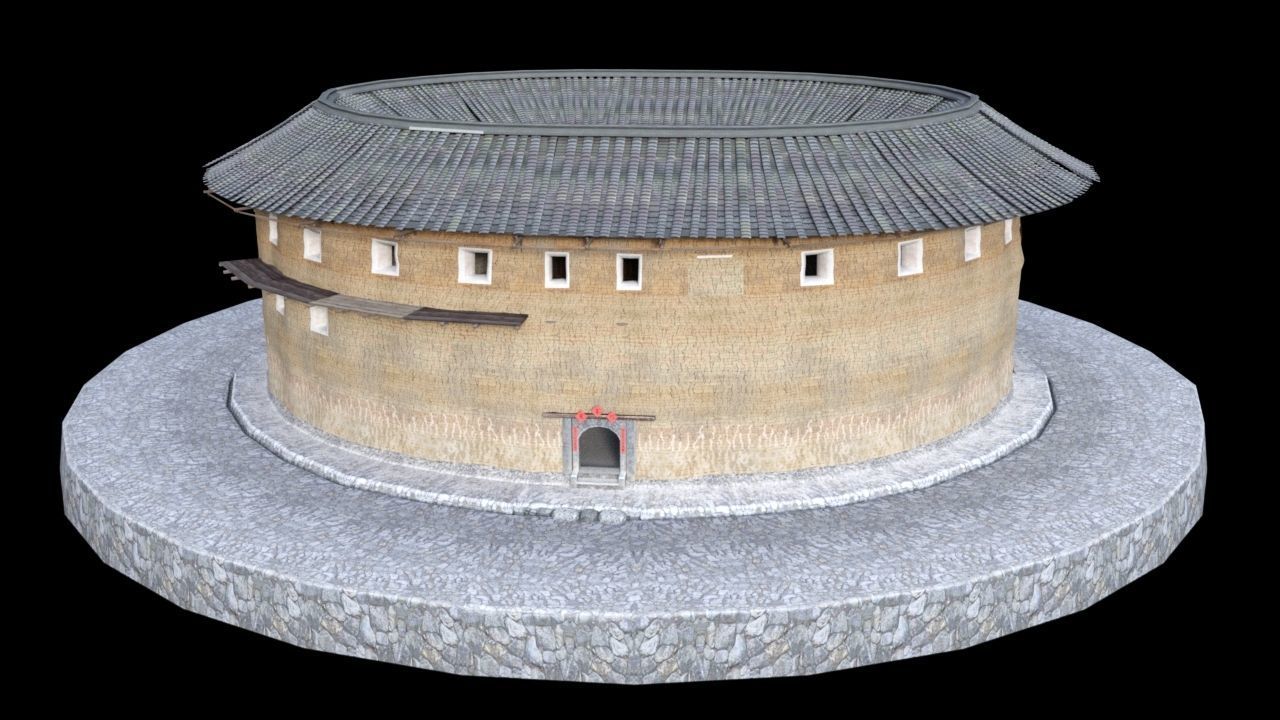 Yongding Hakka Tulou 3D model_6