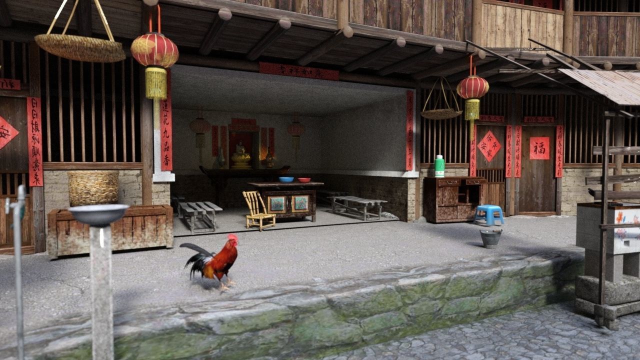 Yongding Hakka Tulou 3D model_3