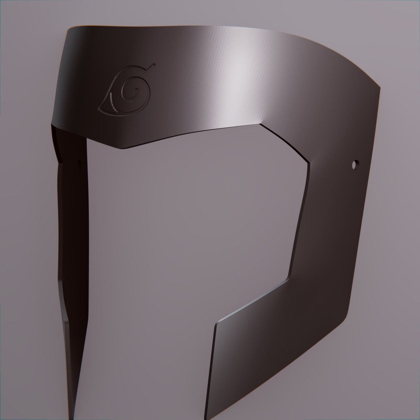 MASCARA CASCO DE TOBIRAMA NARUTO TOBIRAMA HEADDRESS FROM NARUTO 3D print model_2