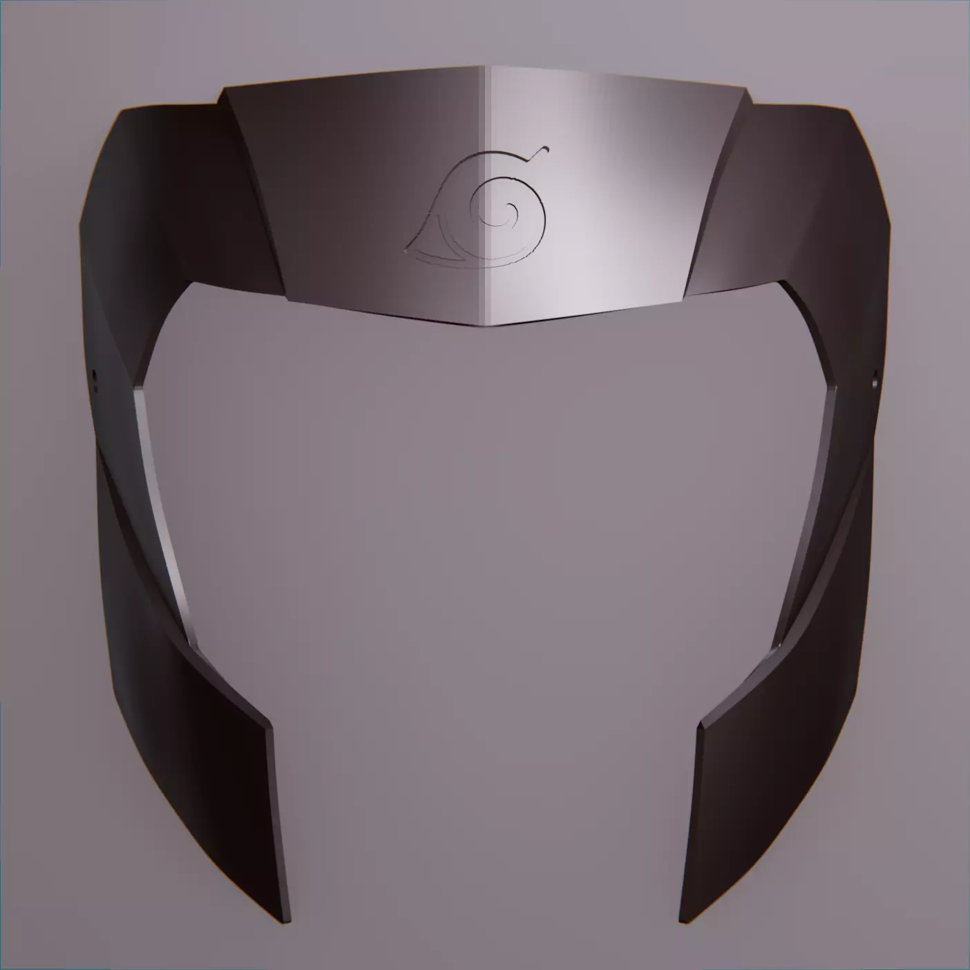 MASCARA CASCO DE TOBIRAMA NARUTO TOBIRAMA HEADDRESS FROM NARUTO 3D print model_0