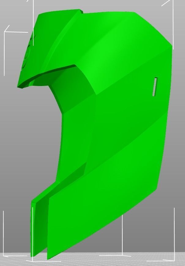 MASCARA CASCO DE TOBIRAMA NARUTO TOBIRAMA HEADDRESS FROM NARUTO 3D print model_14