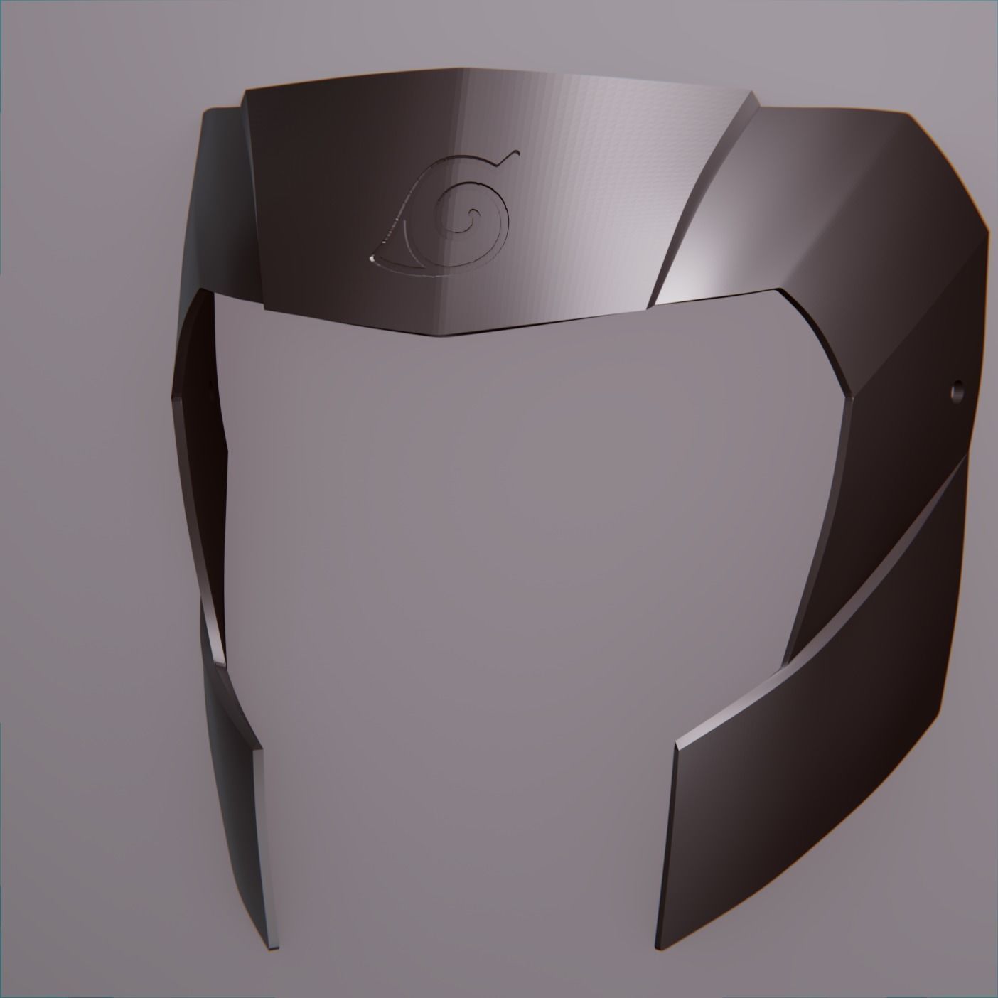MASCARA CASCO DE TOBIRAMA NARUTO TOBIRAMA HEADDRESS FROM NARUTO 3D print model_7