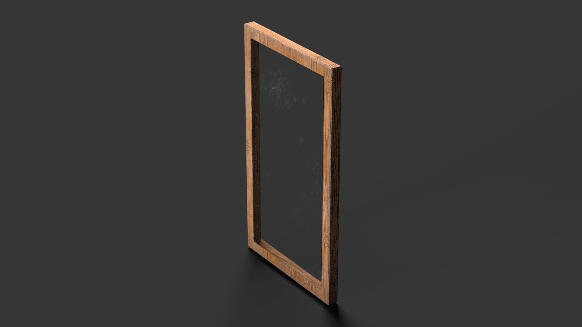 4K Old Windows Low-poly 3D model_11