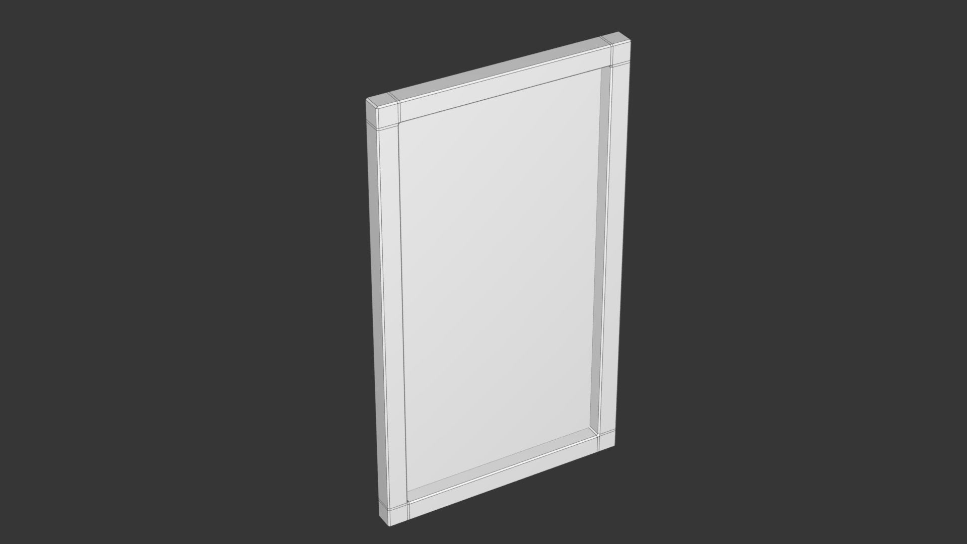 4K Old Windows Low-poly 3D model_33