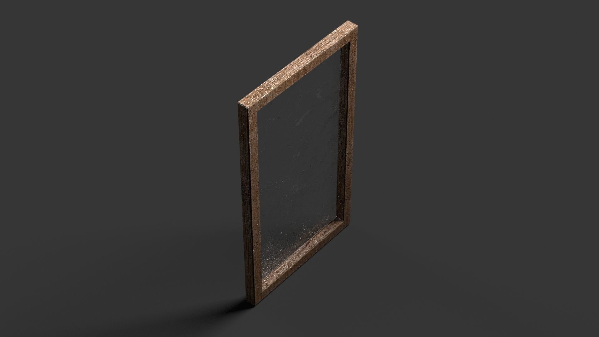 4K Old Windows Low-poly 3D model_14