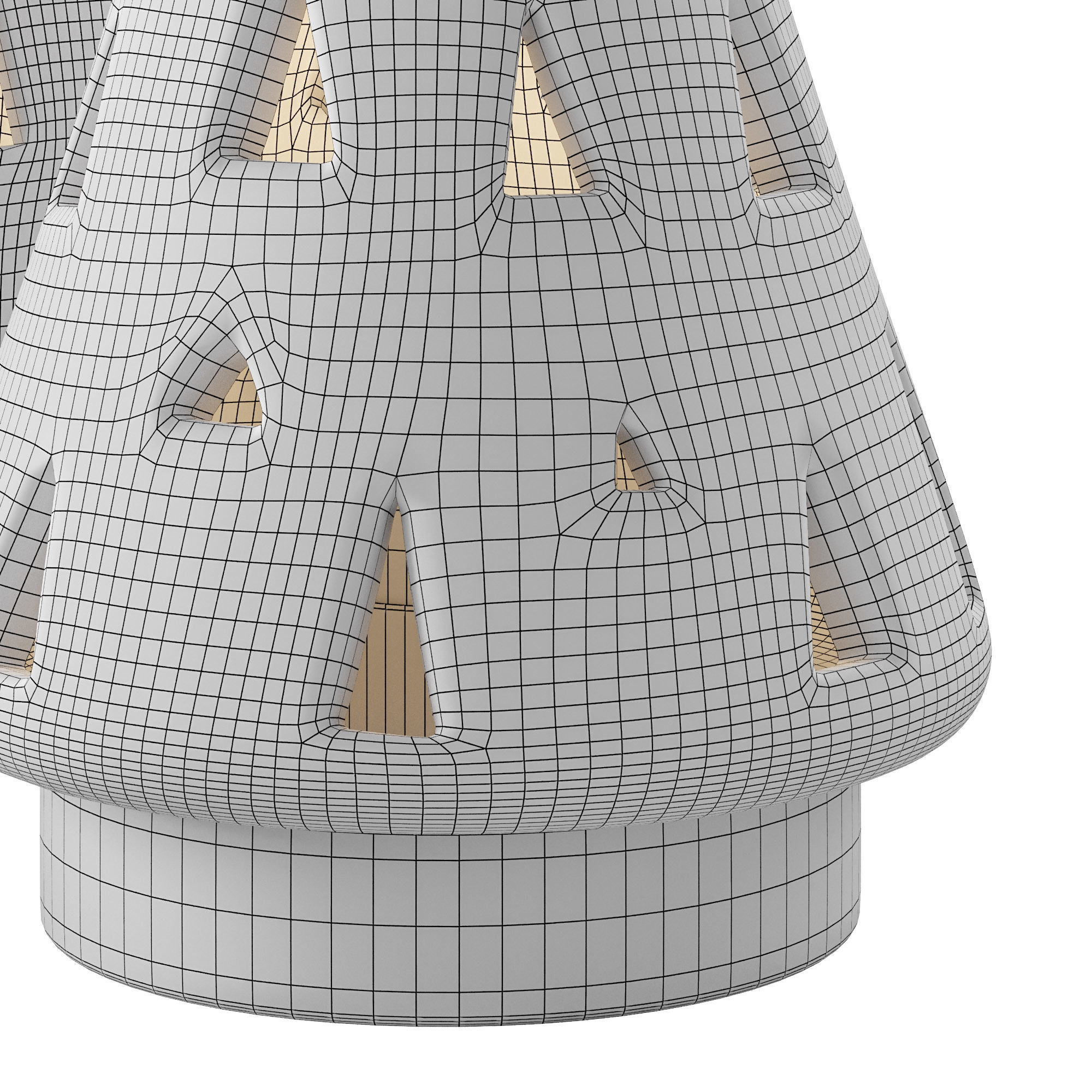 Ceramic Christmas Trees 3D model_10