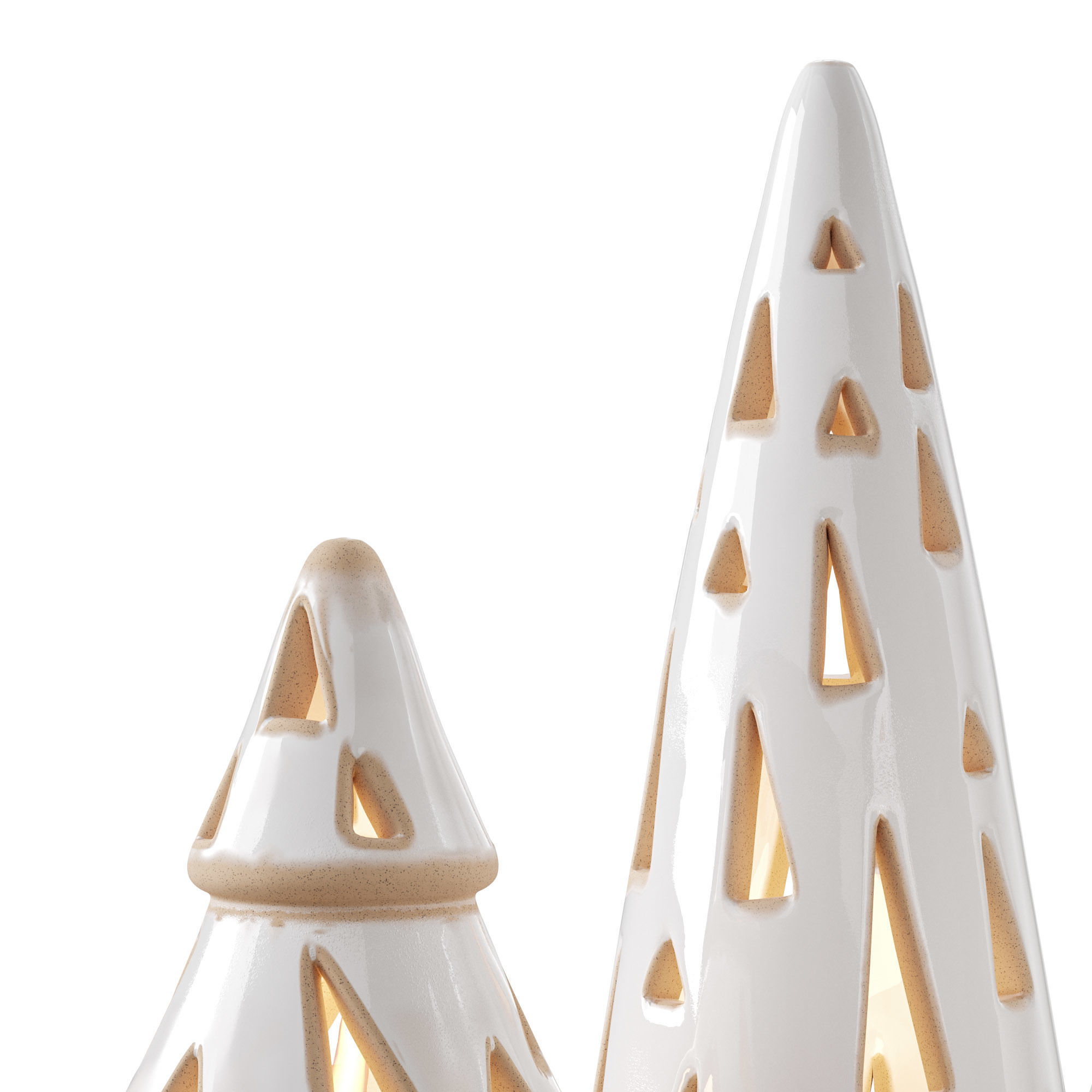 Ceramic Christmas Trees 3D model_15