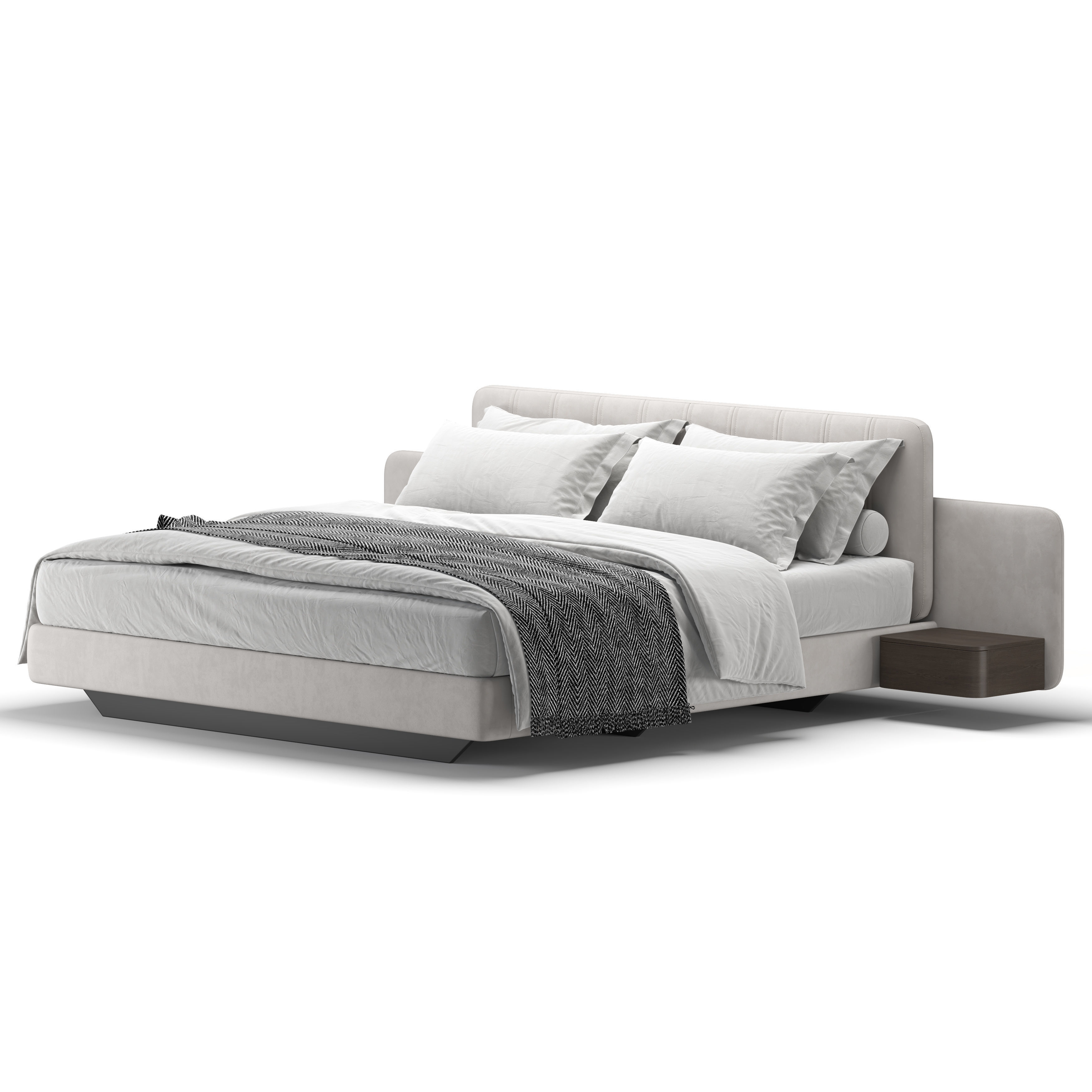 Amanda Bed 3D model_5