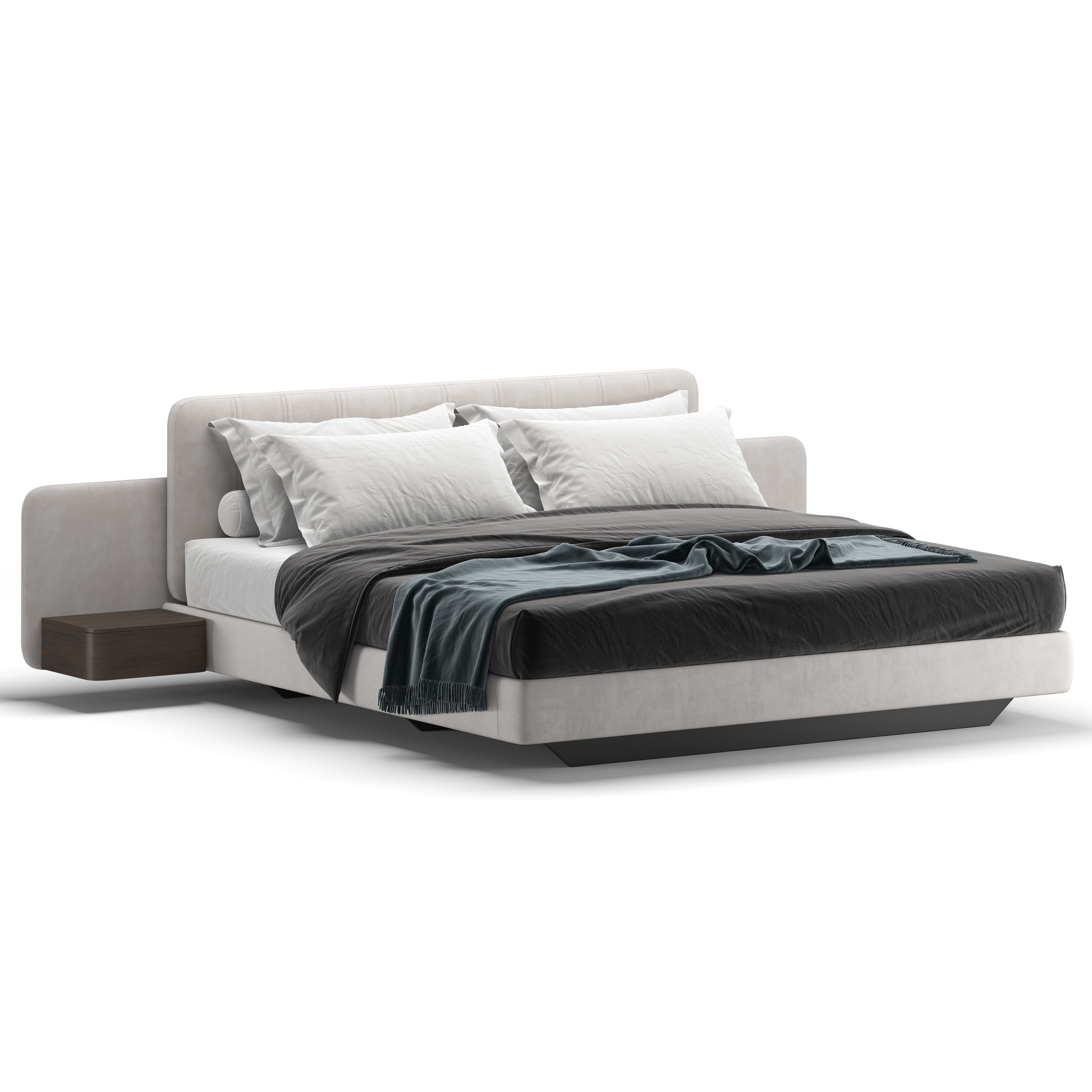 Amanda Bed 3D model_3