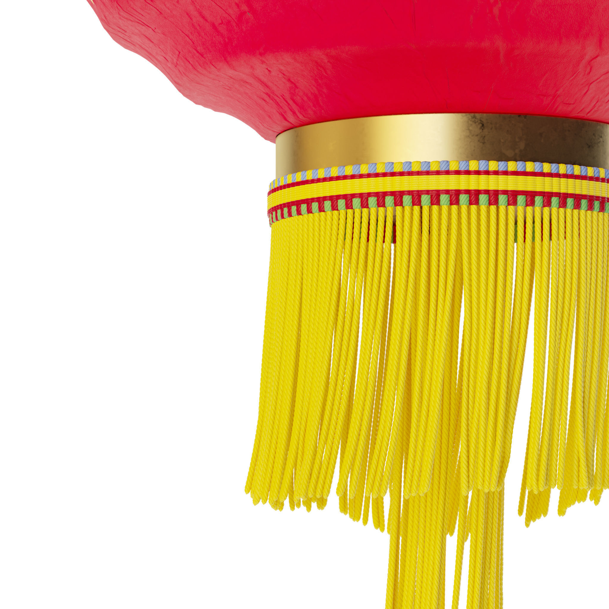 Chinese lantern 3D model_4