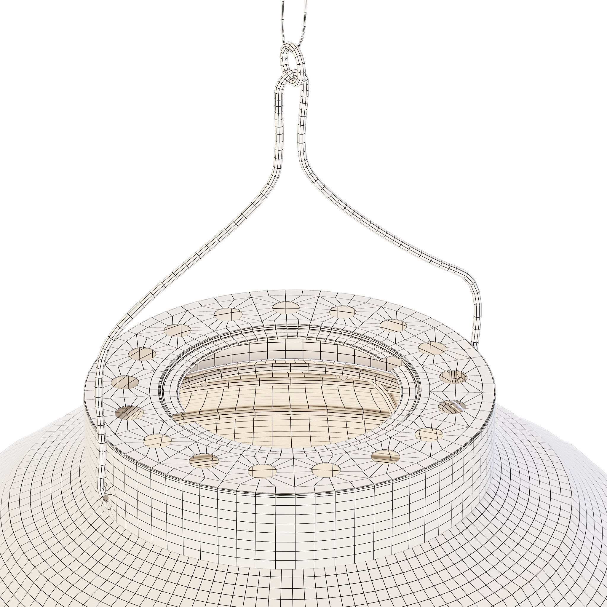 Chinese lantern 3D model_9