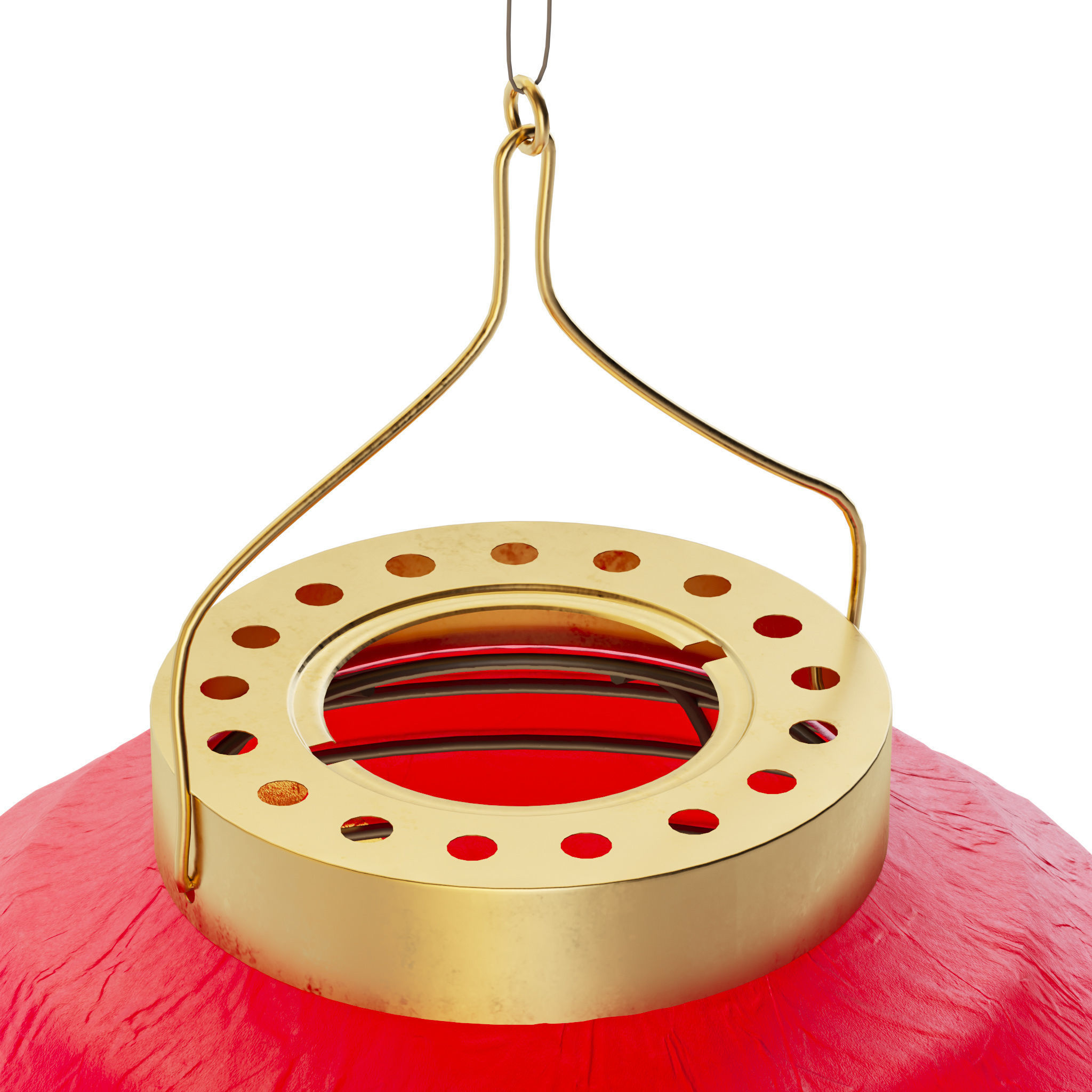 Chinese lantern 3D model_8