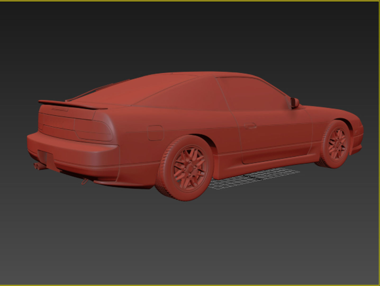Nissan 180SX 3D model | CGTrader